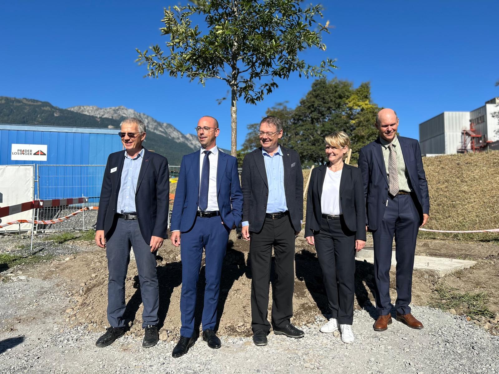 Les travaux du Terminal Combiné Rail-Route de Monthey sont lancés